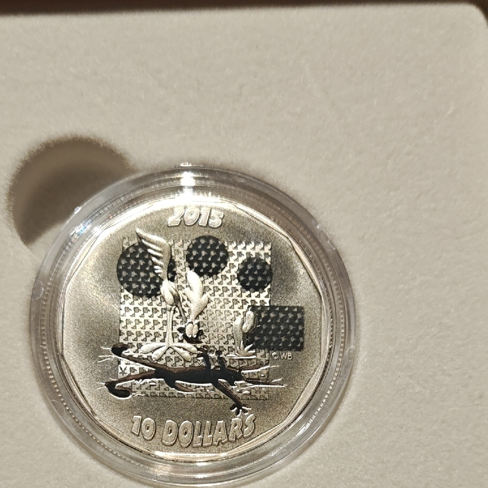 .999 Fine Silver Canadian $10 Coin Looney Tunes Edition